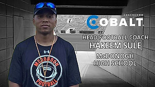 Real Talk from Real Coaches: Hakeem Sule, McDonogh HS